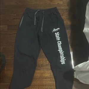 NYS State Championships Sweatpants in Black